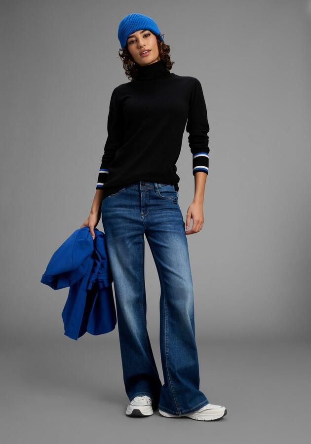 AJC Coltrui Fijn breisel met trendy contraststrepen - Foto 3