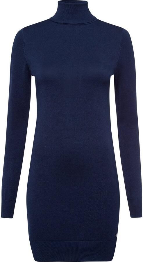 AJC Gebreide jurk met rolkraag van viscosemix - Foto 10
