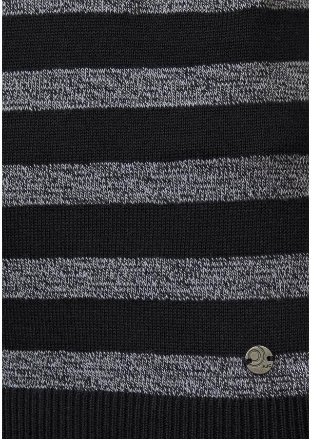 AJC Gebreide trui met modieuze contraststrepen - Foto 7
