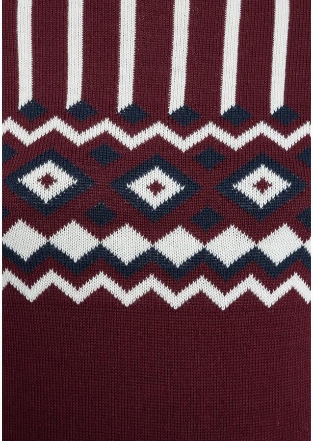 AJC Jacquardtrui met een noors motief in verschillende kleurvarianten