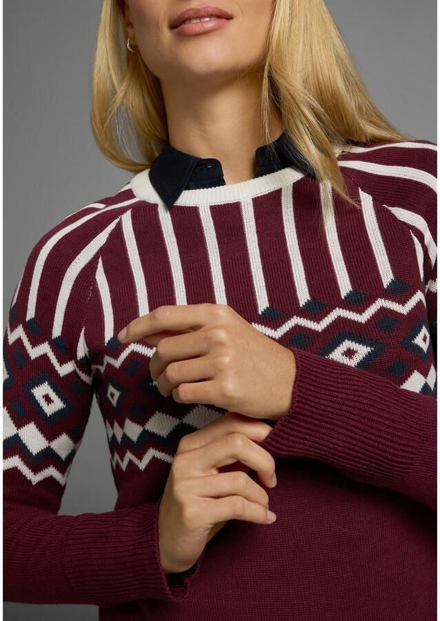 AJC Jacquardtrui met een noors motief in verschillende kleurvarianten - Foto 3