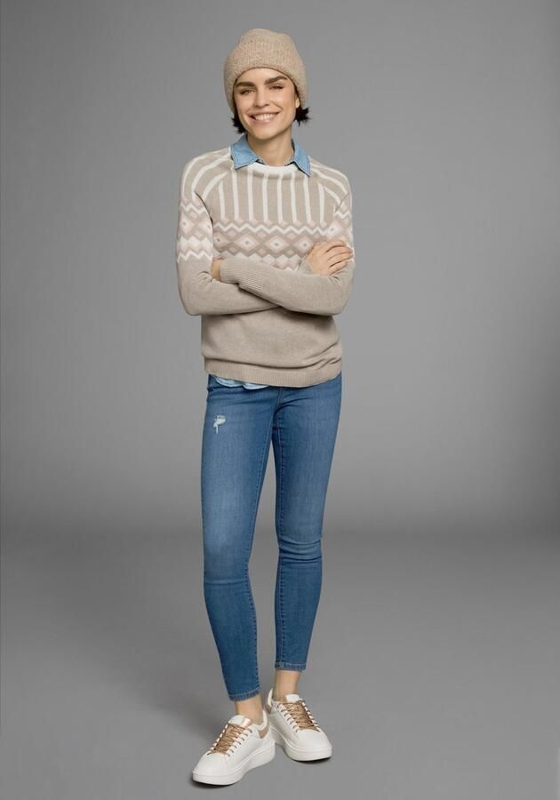 AJC Jacquardtrui met een noors motief in verschillende kleurvarianten - Foto 13