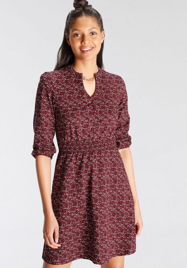 AJC Jerseyjurk uitlopende van single jersey met v-hals 3 4-mouwen - Foto 4