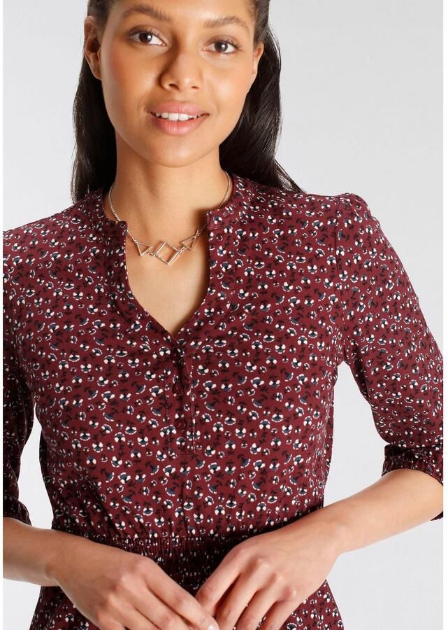 AJC Jerseyjurk uitlopende van single jersey met v-hals 3 4-mouwen - Foto 2