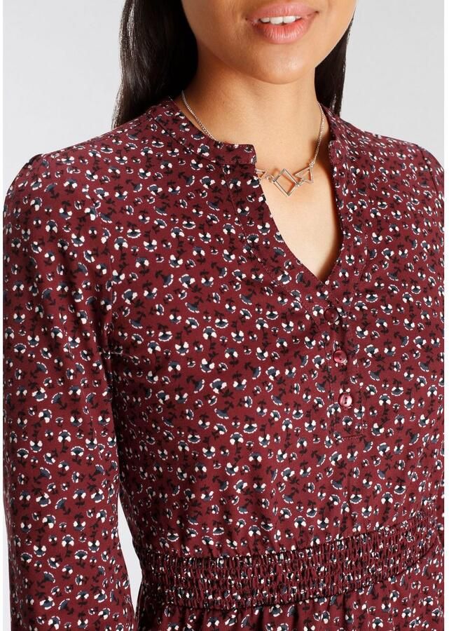 AJC Jerseyjurk uitlopende van single jersey met v-hals 3 4-mouwen - Foto 3