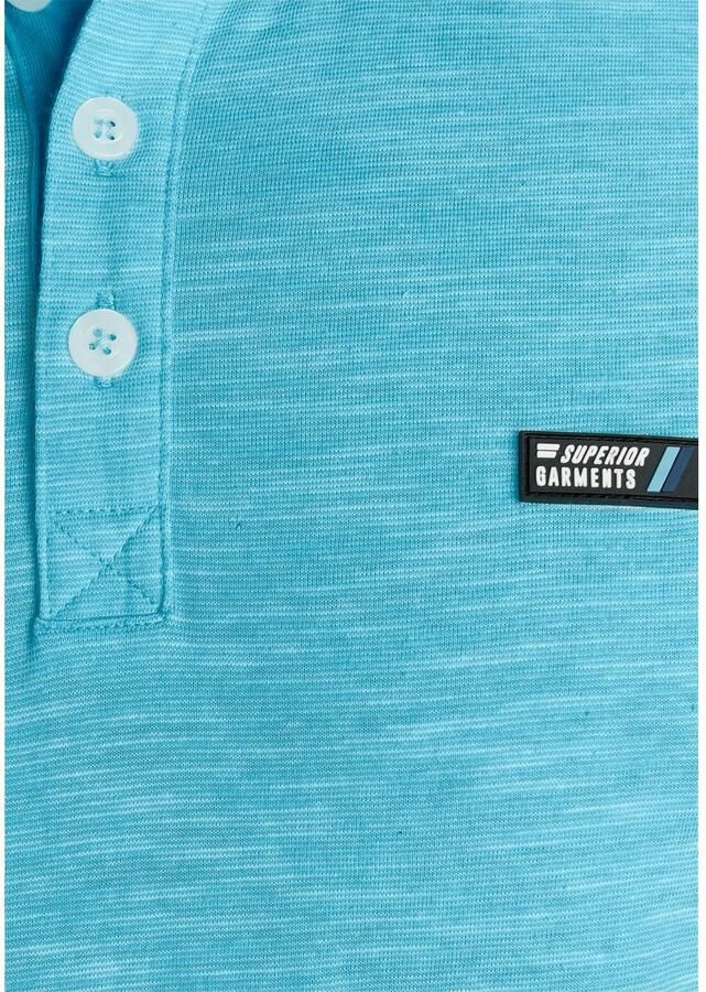 AJC Poloshirt Korte mouwen smal gesneden polokraag ideaal voor sporten - Foto 3