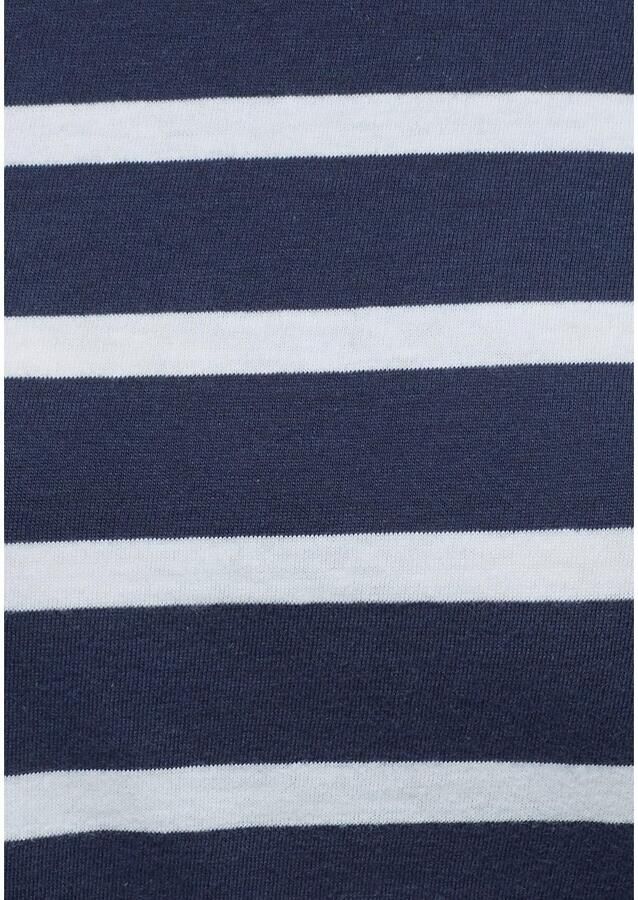 AJC Shirt met lange mouwen gestreept ronde hals van katoen van single jersey