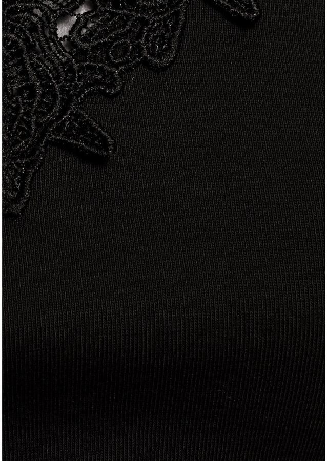 AJC Shirt met lange mouwen Lange mouwen figuurvolgend met betoverende kant