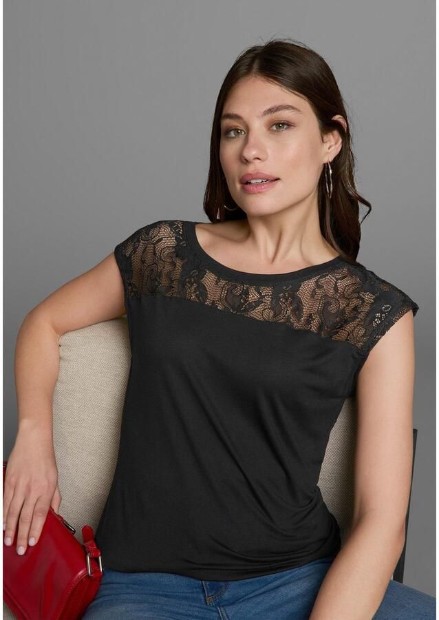 AJC Shirt met ronde hals Korte mouwen figuurvolgend effen ronde hals van single jersey - Foto 2