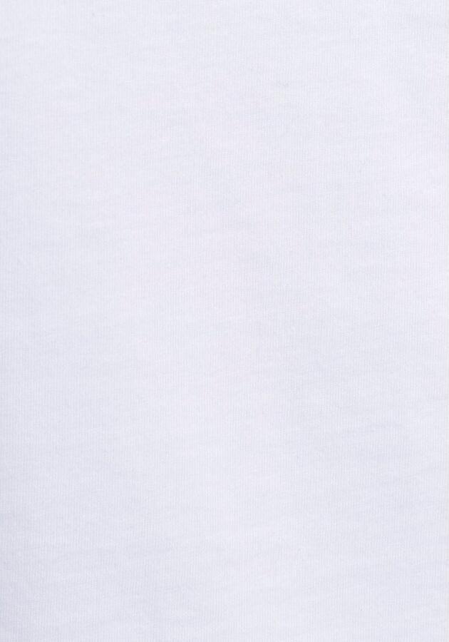 AJC Shirt met ronde hals Korte mouwen figuurvriendelijke pasvorm sportief streepmotief - Foto 11