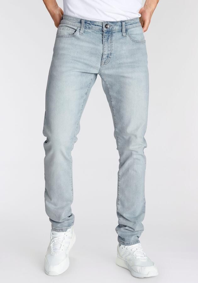 AJC Slim fit jeans in 5-pocketsstijl - Foto 6