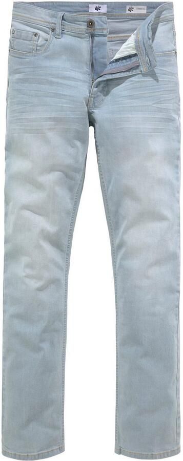 AJC Straight jeans rechtes gesneden used-look-wassing lage taille - Foto 5
