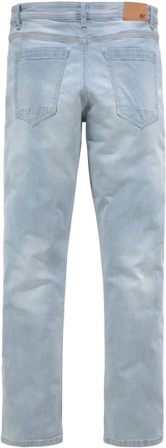 AJC Straight jeans rechtes gesneden used-look-wassing lage taille - Foto 6