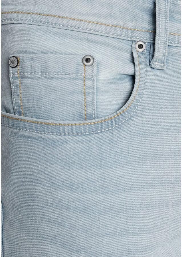 AJC Straight jeans rechtes gesneden used-look-wassing lage taille - Foto 3