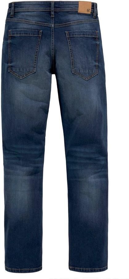 AJC Straight jeans rechtes gesneden used-look-wassing lage taille - Foto 5