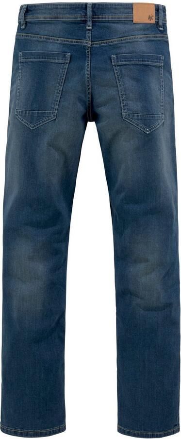 AJC Straight jeans rechtes gesneden used-look-wassing lage taille - Foto 6