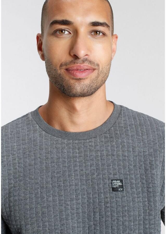 AJC Sweatshirt smal gesneden effen ronde hals - Foto 2