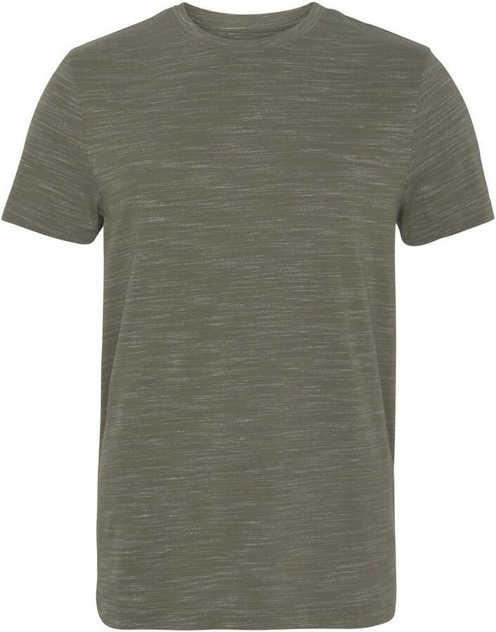 AJC T-shirt Korte mouwen regular fit gemêleerd ronde hals