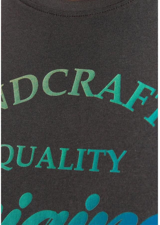 AJC T-shirt korte mouwen smalle snit bedrukt of effen - Foto 3