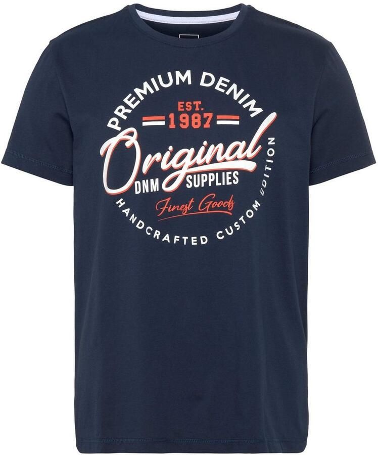 AJC T-shirt korte mouwen smalle snit met stijlvolle druk - Foto 7