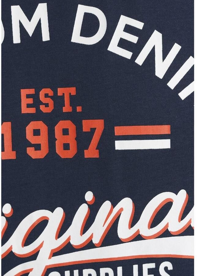 AJC T-shirt korte mouwen smalle snit met stijlvolle druk