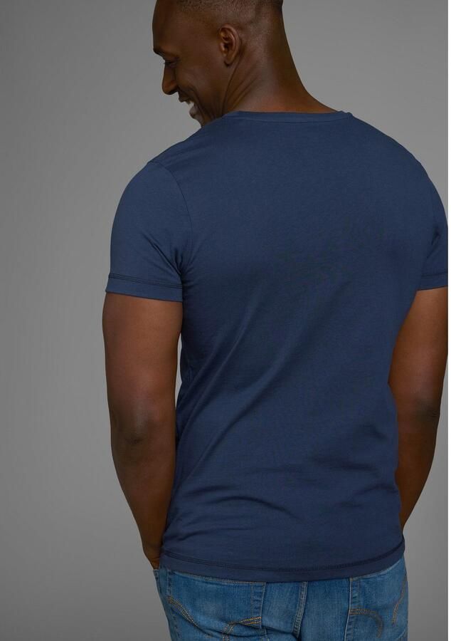 AJC T-shirt korte mouwen smalle snit met stijlvolle druk - Foto 2