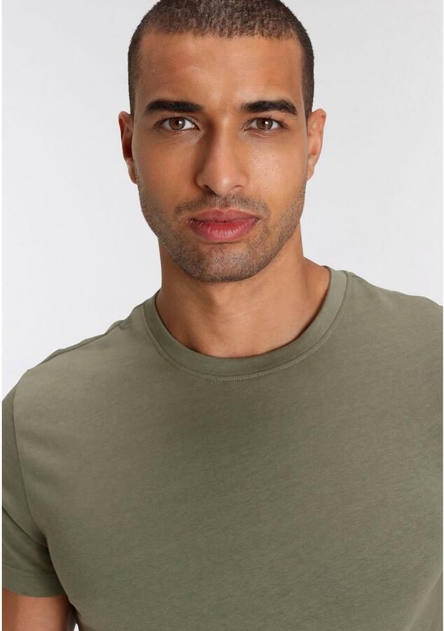 AJC T-shirt losse pasvorm basic stijl (3-delig Set van 3) - Foto 4