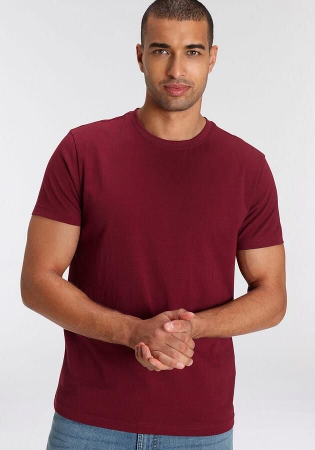 AJC T-shirt losse pasvorm basic stijl (3-delig Set van 3) - Foto 5