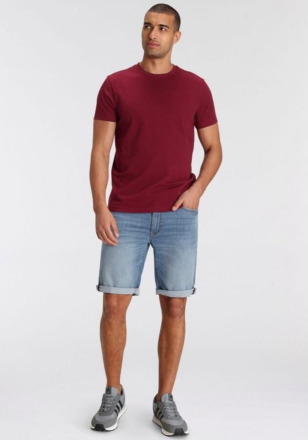 AJC T-shirt losse pasvorm basic stijl (3-delig Set van 3) - Foto 7