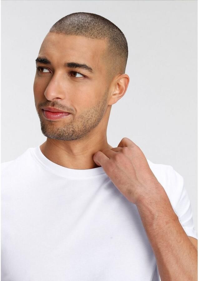 AJC T-shirt losse pasvorm basic stijl (3-delig Set van 3) - Foto 2