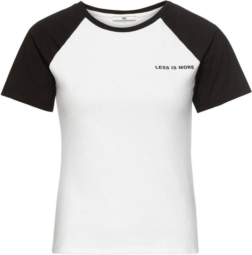 AJC T-shirt met raglanmouwen