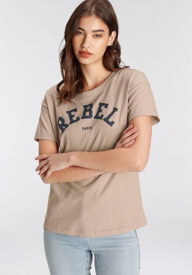 AJC T-shirt met trendy print - Foto 4