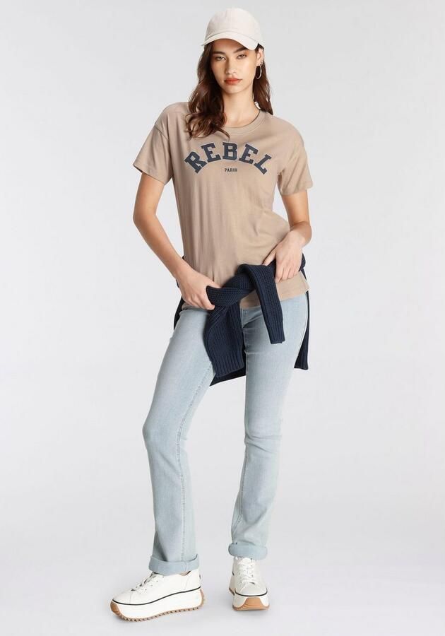 AJC T-shirt met trendy print - Foto 6