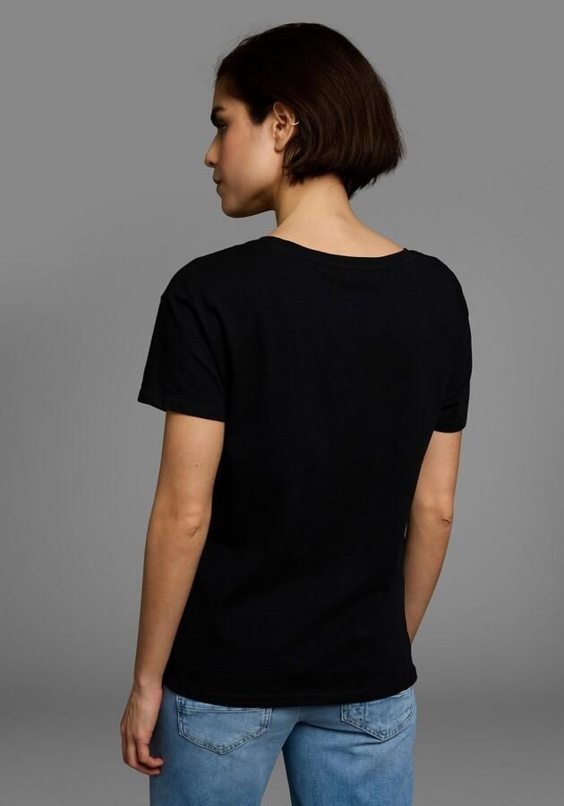 AJC T-shirt oversized pasvorm basic van katoen - Foto 8