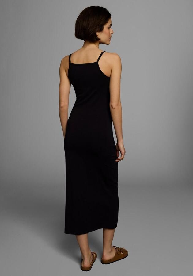 AJC Zomerjurk feestelijk maxilengte effen van elastisch single jersey - Foto 7