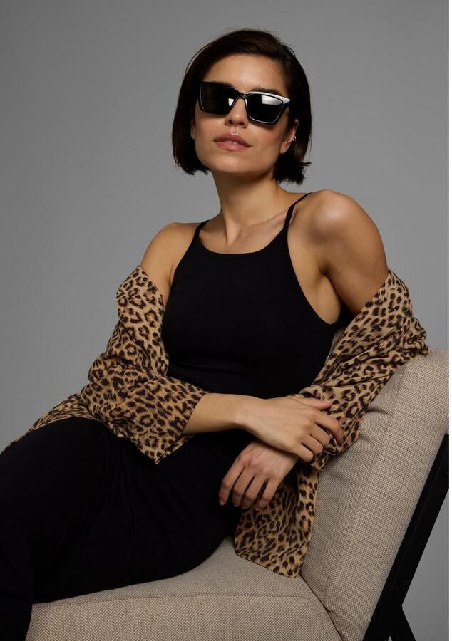 AJC Zomerjurk feestelijk maxilengte effen van elastisch single jersey - Foto 4