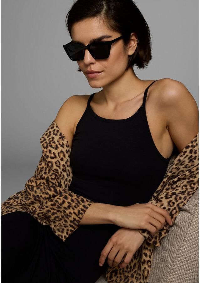 AJC Zomerjurk feestelijk maxilengte effen van elastisch single jersey - Foto 2