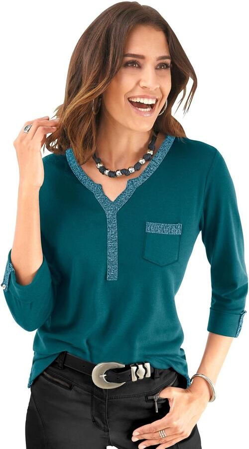 Alessa W. Shirt met 3 4-mouwen Shirt (1-delig) - Foto 2