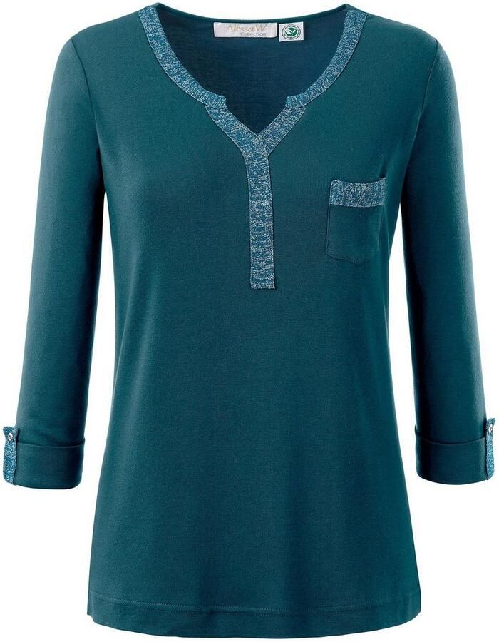 Alessa W. Shirt met 3 4-mouwen Shirt (1-delig)