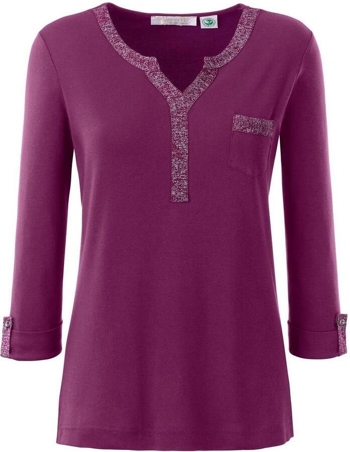Alessa W. Shirt met 3 4-mouwen Shirt (1-delig)