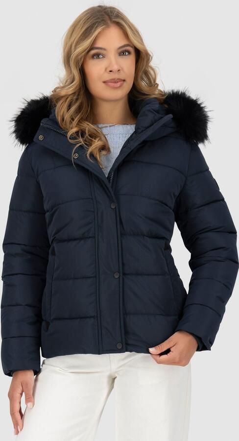 Alife & Kickin Gewatteerde jas SunndustAK A hoogwaardige winterjas met afneembare faux-bont - Foto 6