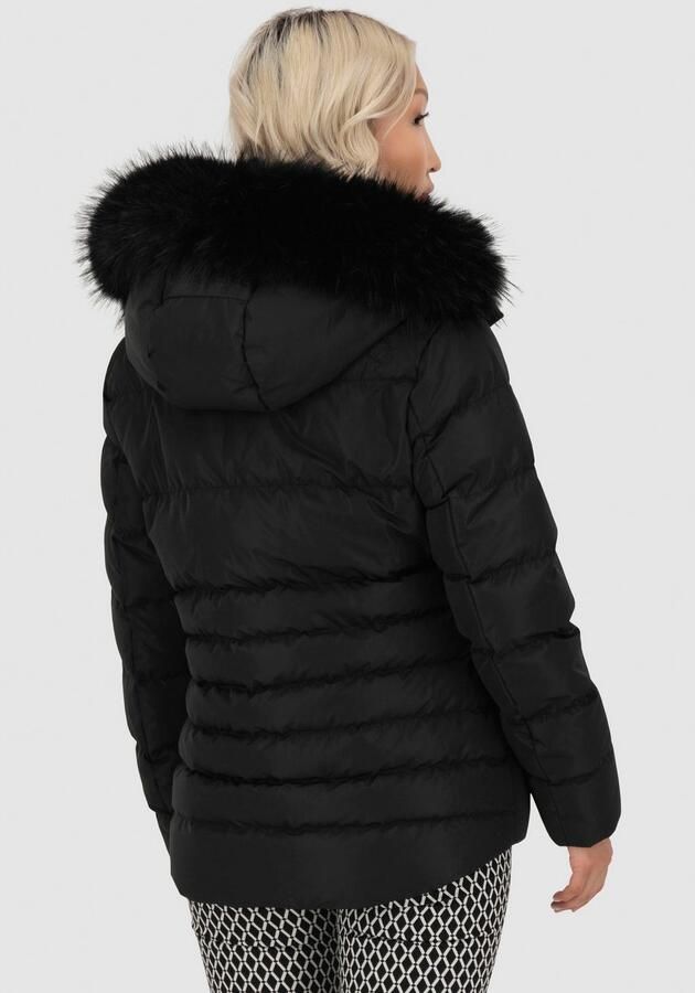 Alife & Kickin Gewatteerde jas SunndustAK A hoogwaardige winterjas met afneembare faux-bont - Foto 8