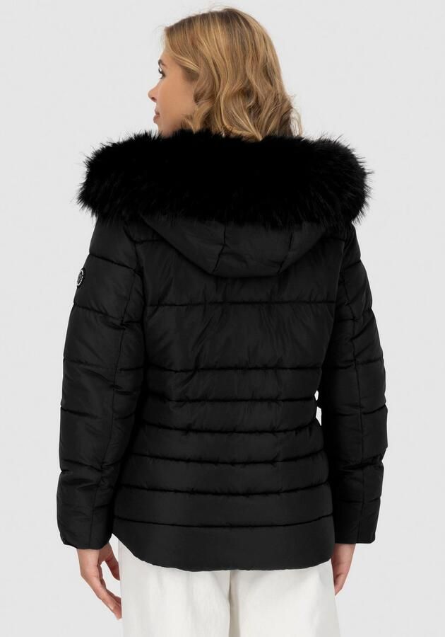 Alife & Kickin Gewatteerde jas SunndustAK A hoogwaardige winterjas met afneembare faux-bont - Foto 14