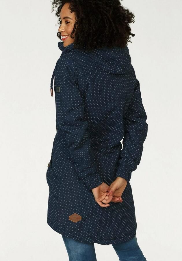 Alife & Kickin Outdoorjack CHARLOTTEAKB gevoerd parka capuchonjack met tailleband - Foto 6