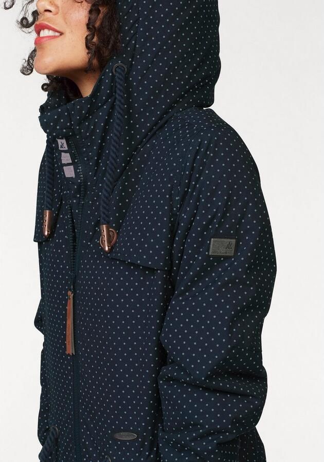 Alife & Kickin Outdoorjack CHARLOTTEAKB gevoerd parka capuchonjack met tailleband - Foto 8