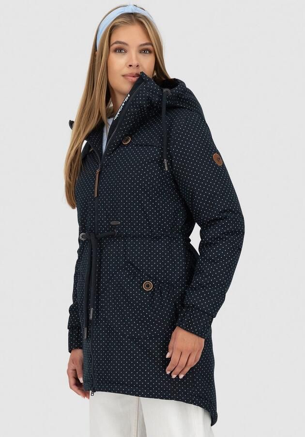 Alife & Kickin Outdoorjack CHARLOTTEAKB gevoerd parka capuchonjack met tailleband - Foto 9