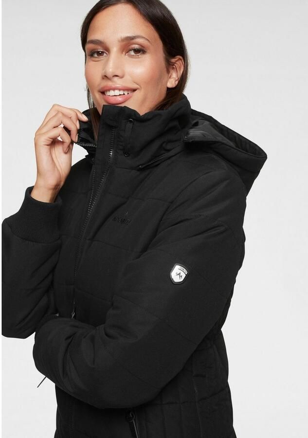 ALPENBLITZ Gewatteerde jas Flockenwirbel voor het tussenseizoen van licht materiaal effen ontwerp - Foto 3