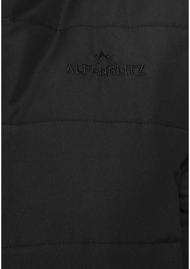 ALPENBLITZ Gewatteerde jas Flockenwirbel voor het tussenseizoen van licht materiaal effen ontwerp - Foto 2