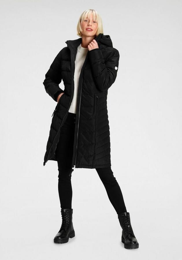 ALPENBLITZ Gewatteerde jas Konstanz met knuffelig capuchon-fleece-voering - Foto 5