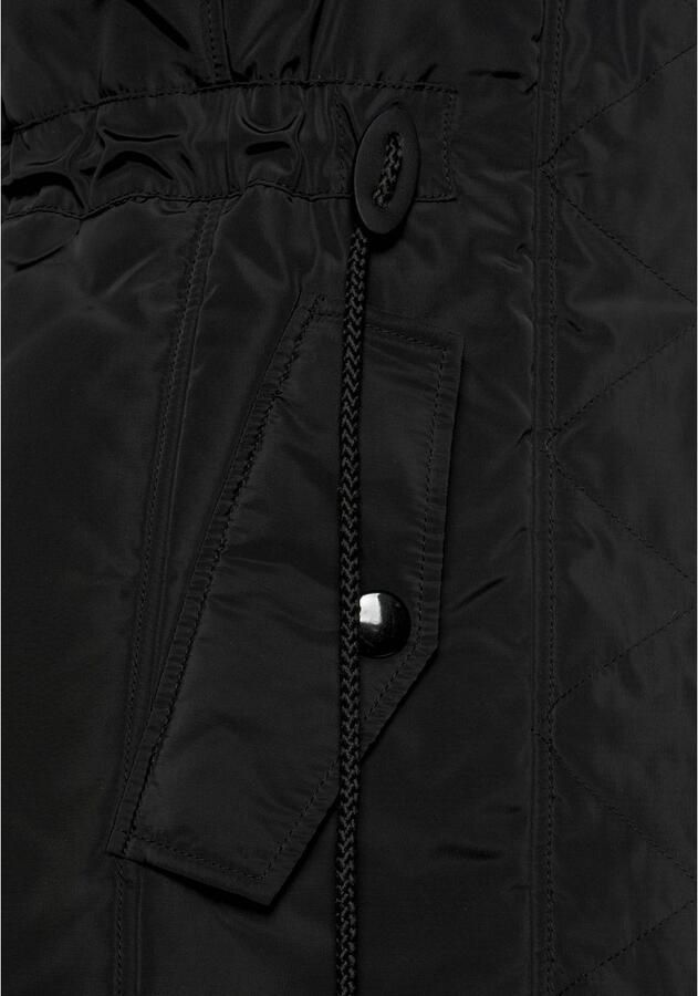 ALPENBLITZ Parka Wintercharme voor koude temperaturen van geweven stof met capuchon met zakken - Foto 2